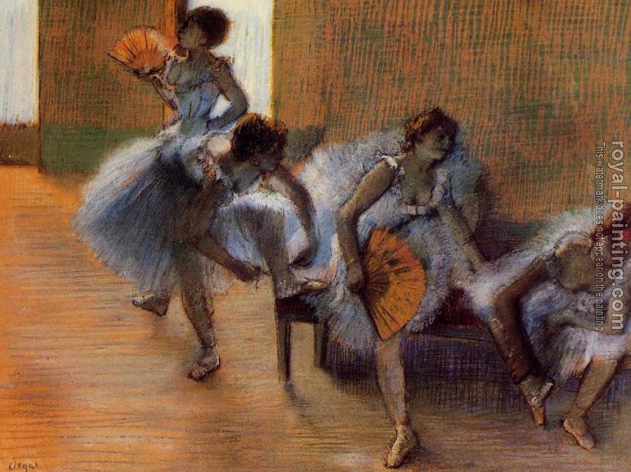 Edgar Degas : In the Dance Studio
